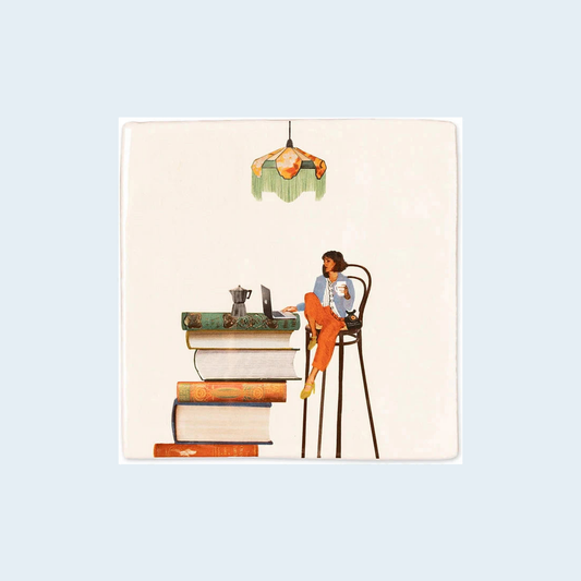 StoryTiles Alles onder controle - keramische tegel 10 x 10 cm, aanvullende productfoto