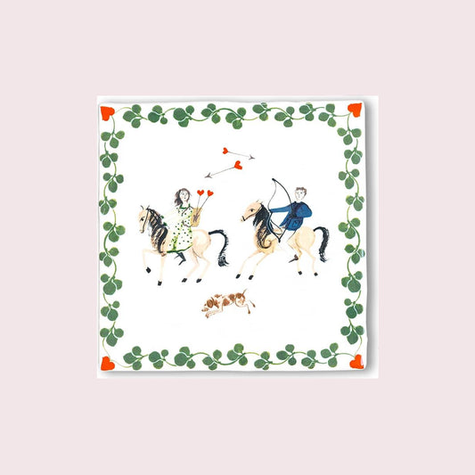StoryTiles Chasing Love - keramische tegel 10 x 10 cm, aanvullende productfoto