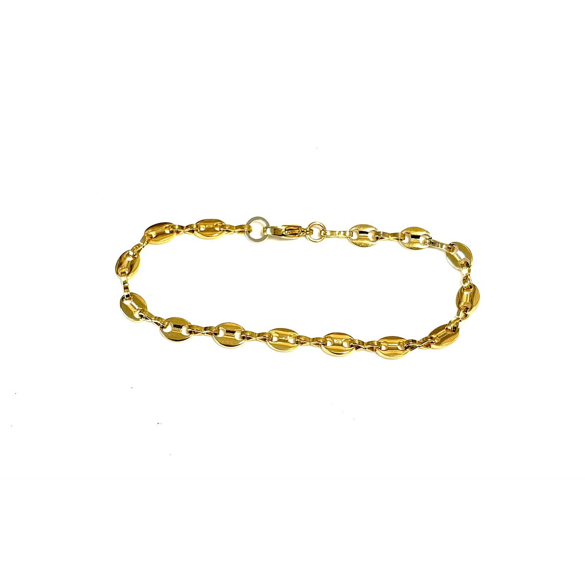 Chic Le Freak Koffieboontje schakelarmband - goudkleurig
