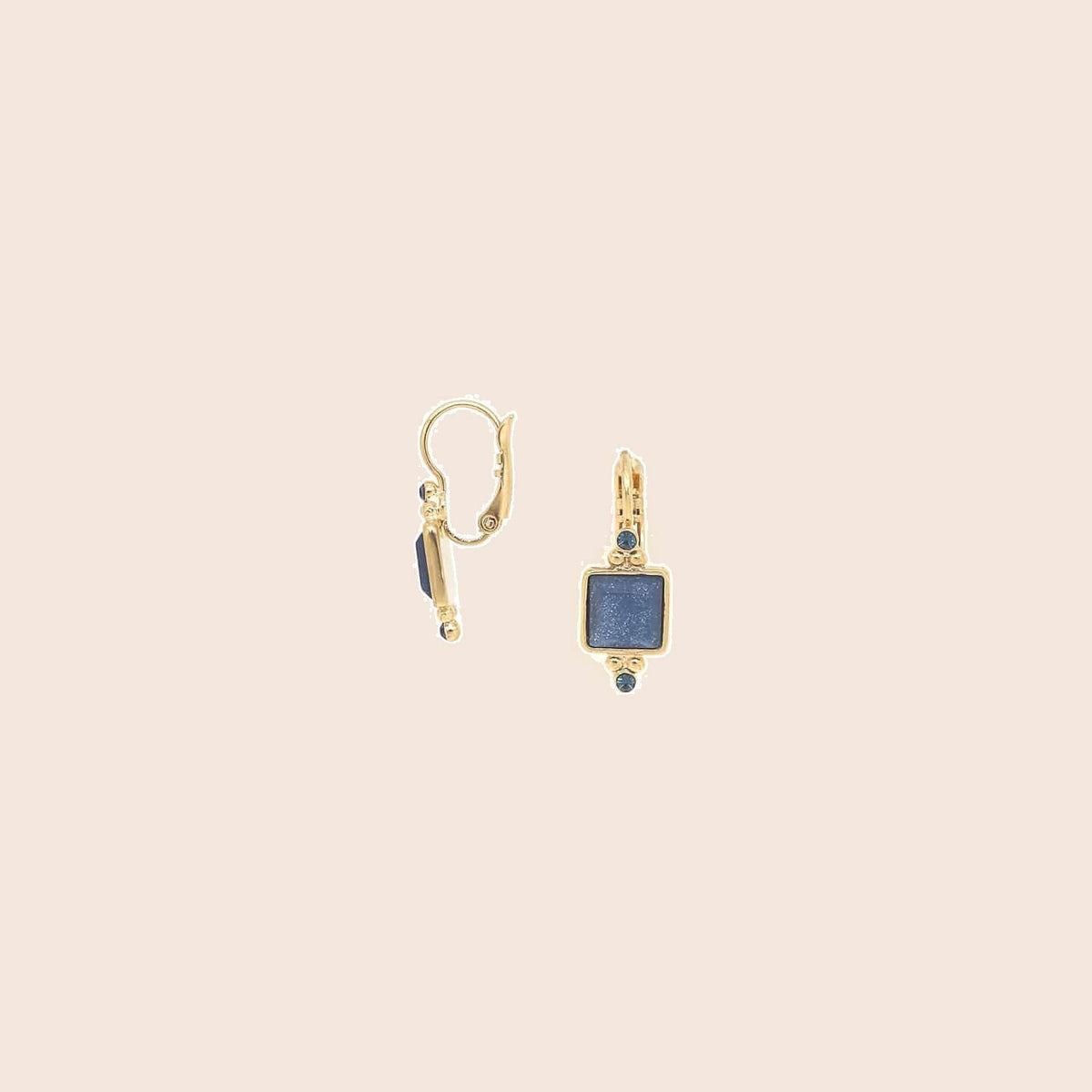 Franck Herval Lumiere et Nacre Astra Simple French Hooks Blue afbeelding 2