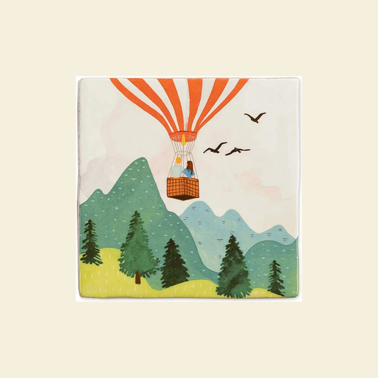 StoryTiles Up in the air with you - keramische tegel 10 x 10 cm, aanvullende productfoto