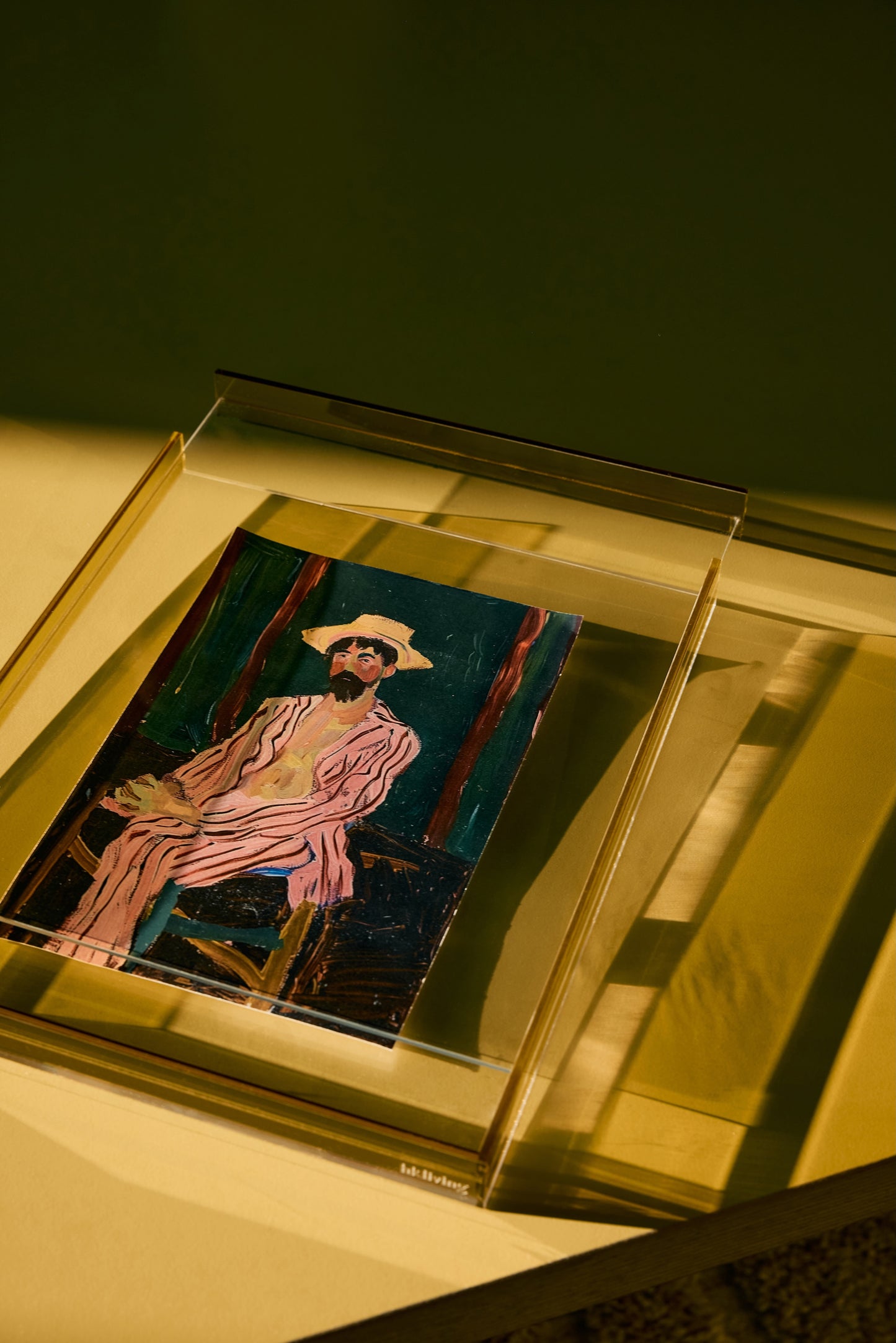 HKLiving Acrylic Art Changing Frame – Olive Artist (29x37cm)