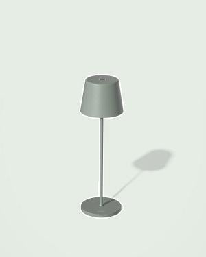 PALMA LED DIM. H36CM GROEN
