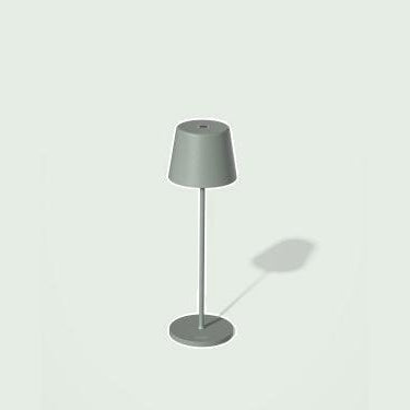 PALMA LED DIM. H36CM GROEN