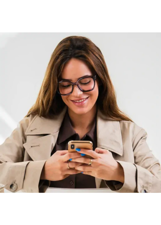 Lunettes de lecture violettes Annika