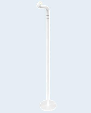 PIPE - Vloerlamp op batterijen, wit