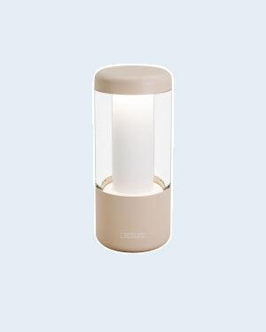NIP - Oplaadbare tafellampen set van 4, zand