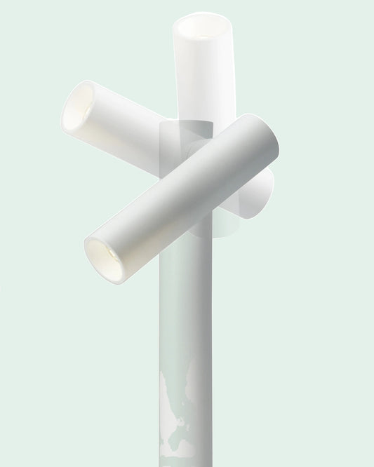 Sompex TUBO witte oplaadbare tafellamp, detailfoto 1