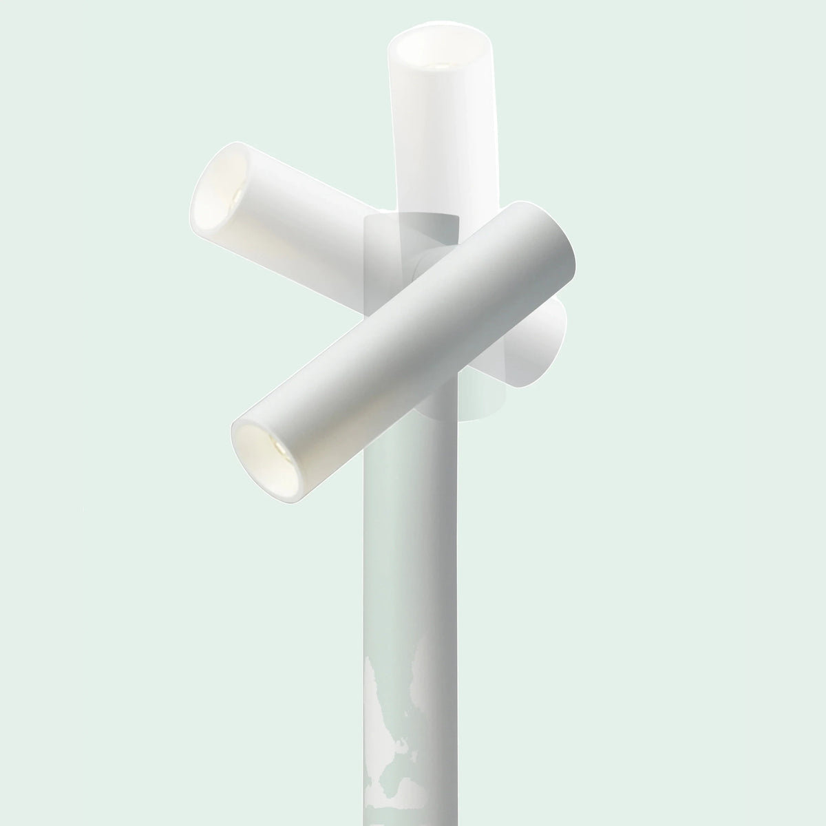 Sompex TUBO witte oplaadbare tafellamp, detailfoto 1