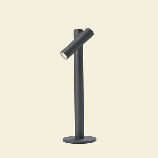 Tubo acculamp- 35cm - voor binnen/buiten / indoor/ outdoor - snoerloos - antraciet