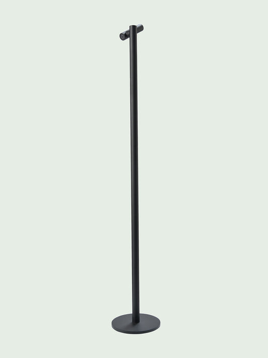 Lampadaire/lampe à piles Tubo - 120 cm - pour intérieur/extérieur - sans fil - noir