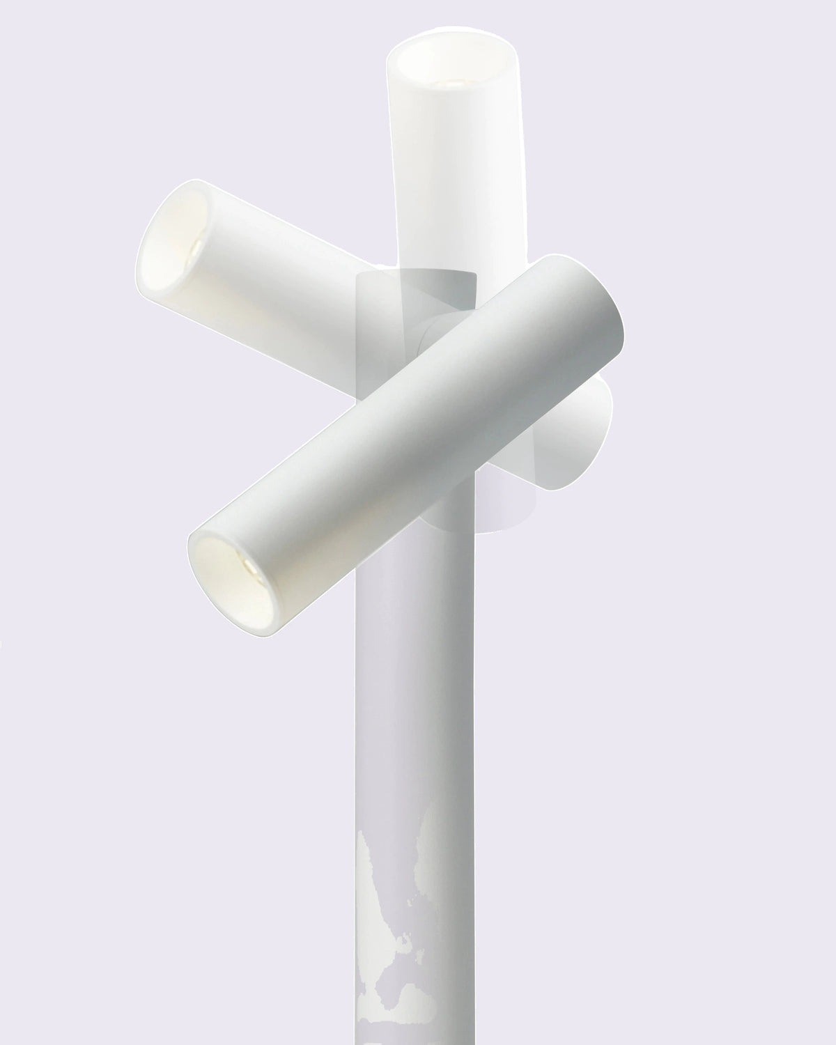 Tubo vloerlamp/acculamp- 120cm - voor binnen/buiten / indoor/ outdoor - snoerloos - 2 lampen - Wit