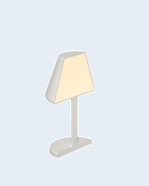 TWIN - Batterij tafellamp, Wit