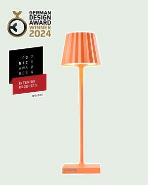 TROLL NANO - Buitenlamp Oranje