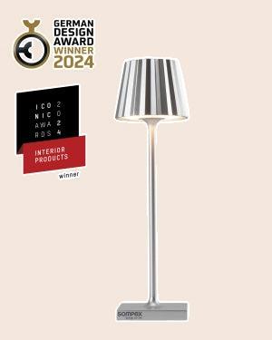 TROLL NANO - Buitenlamp Zilver