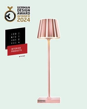 TROLL NANO - Buitenlamp Roségoud