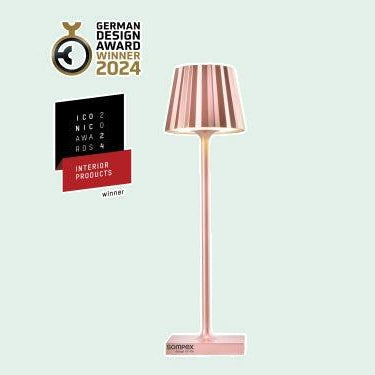 TROLL NANO - Buitenlamp Roségoud