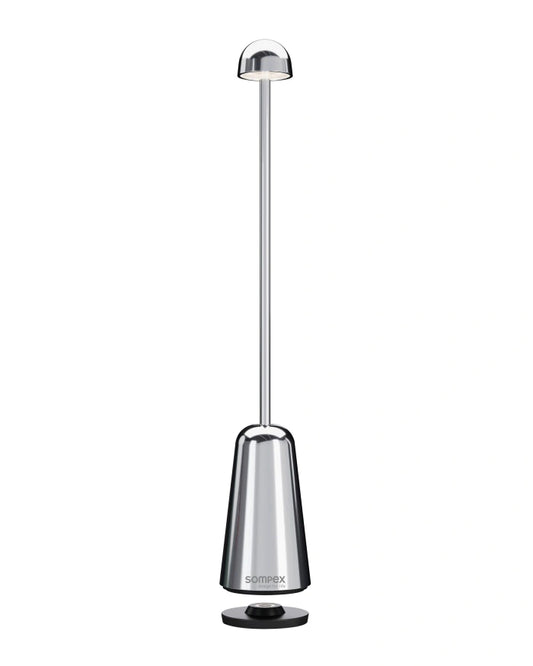 Sompex MINIMAX chroom oplaadbare tafellamp
