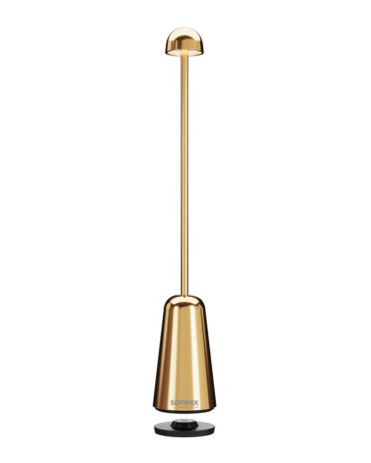 Sompex MINIMAX goud oplaadbare tafellamp