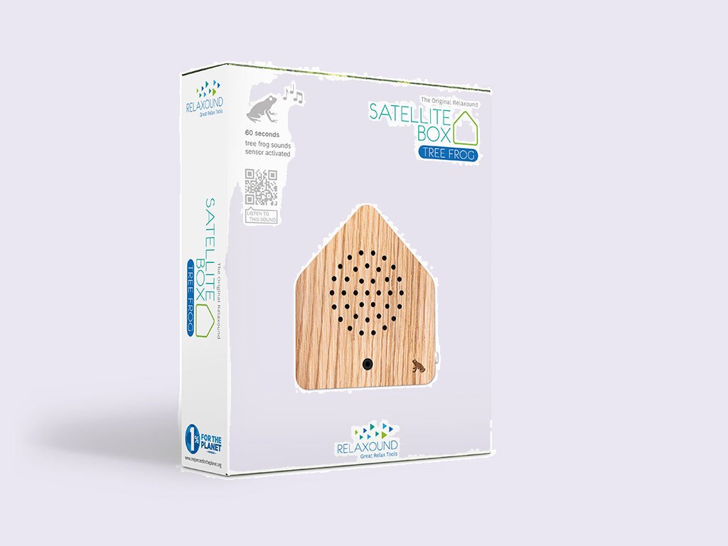 Satellitebox Tree Frog Wood
