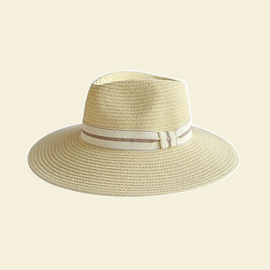 House of Ord Carla Fedora Natural 58 cm