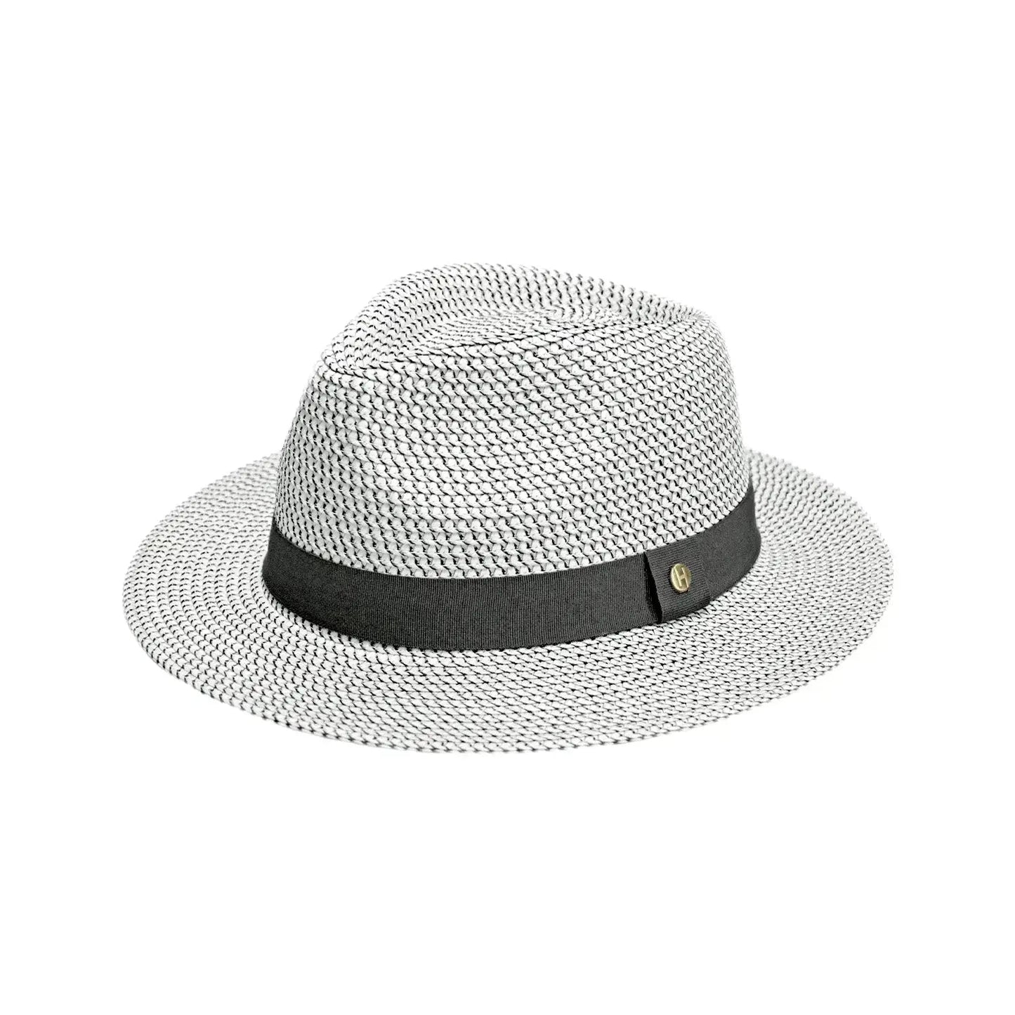 Lionel Trilby White/Black zonnehoed - White/Black