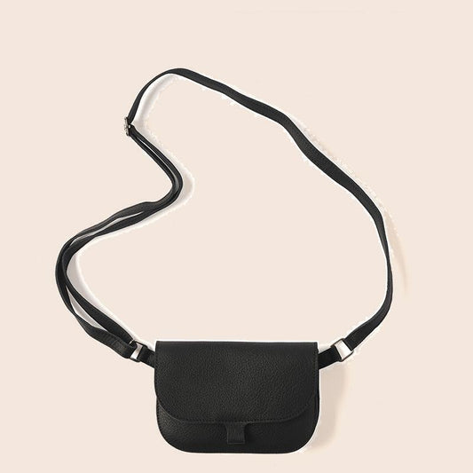 Keecie Little Fox Black leren tas