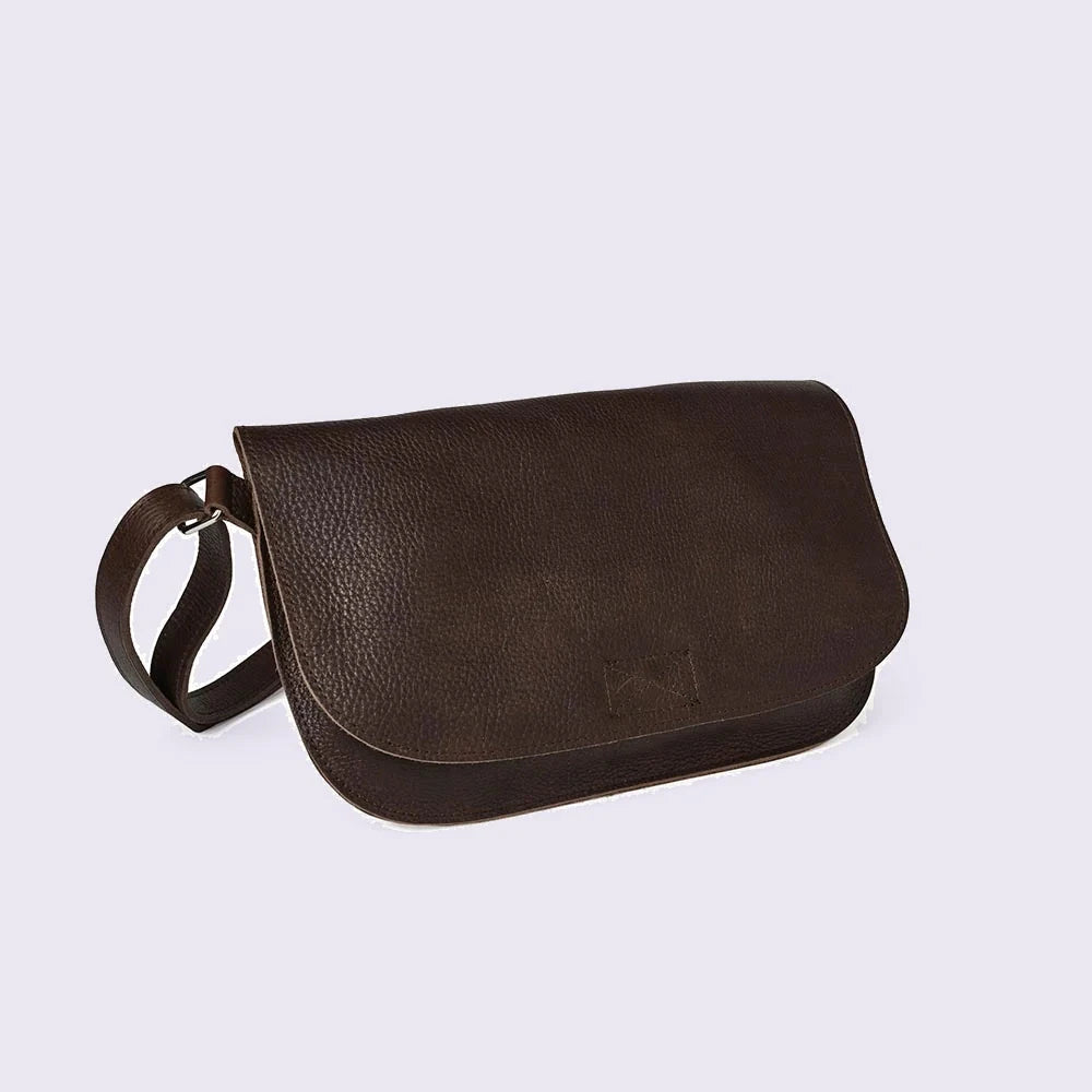 Keecie Lazy Boy - Dark Brown used look