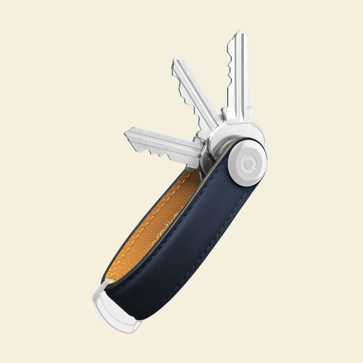 Orbitkey Sleutelorganizer Mat Leer - productfoto 3 van orbitkey.nl