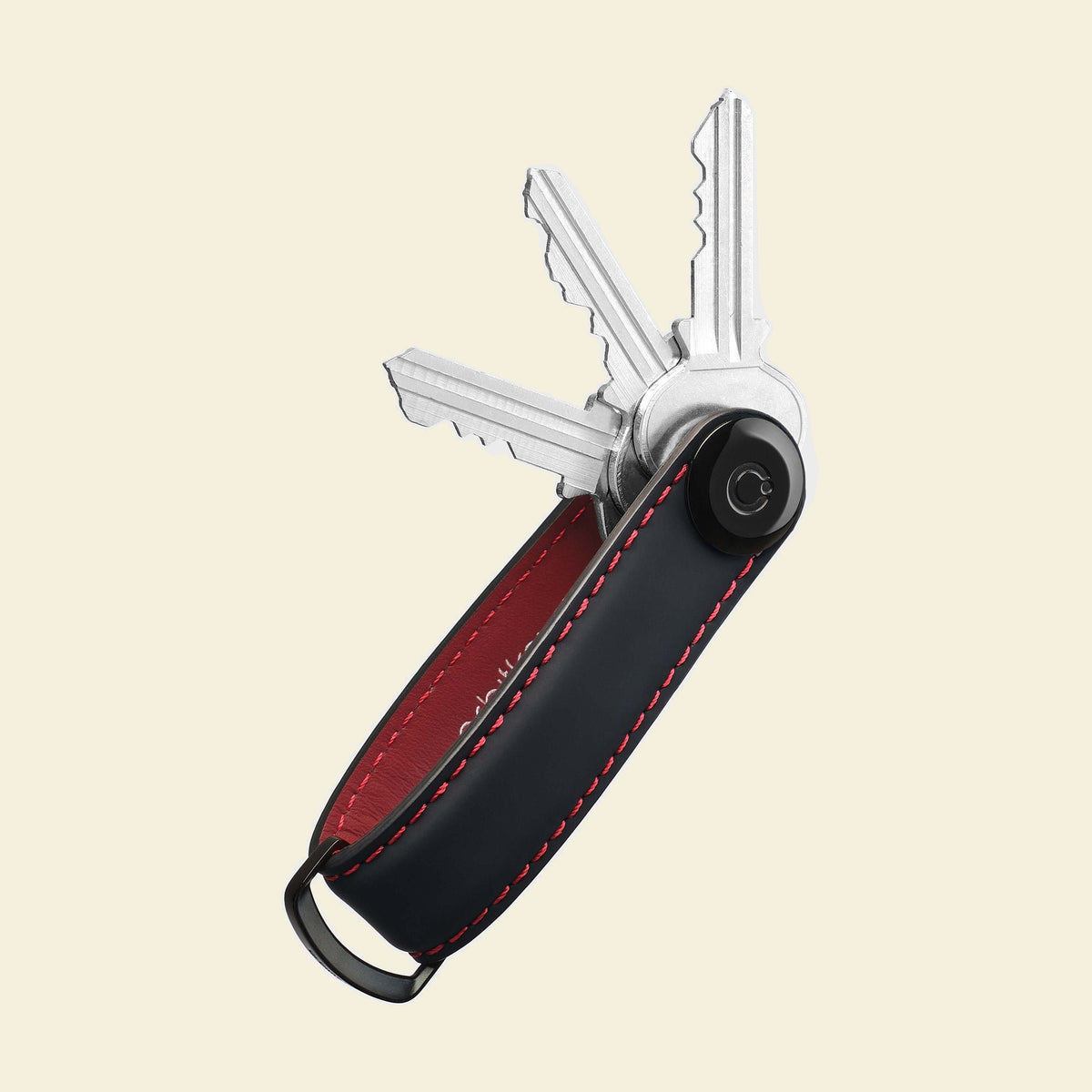 Orbitkey Sleutelorganizer Mat Leer - productfoto 2 van orbitkey.nl