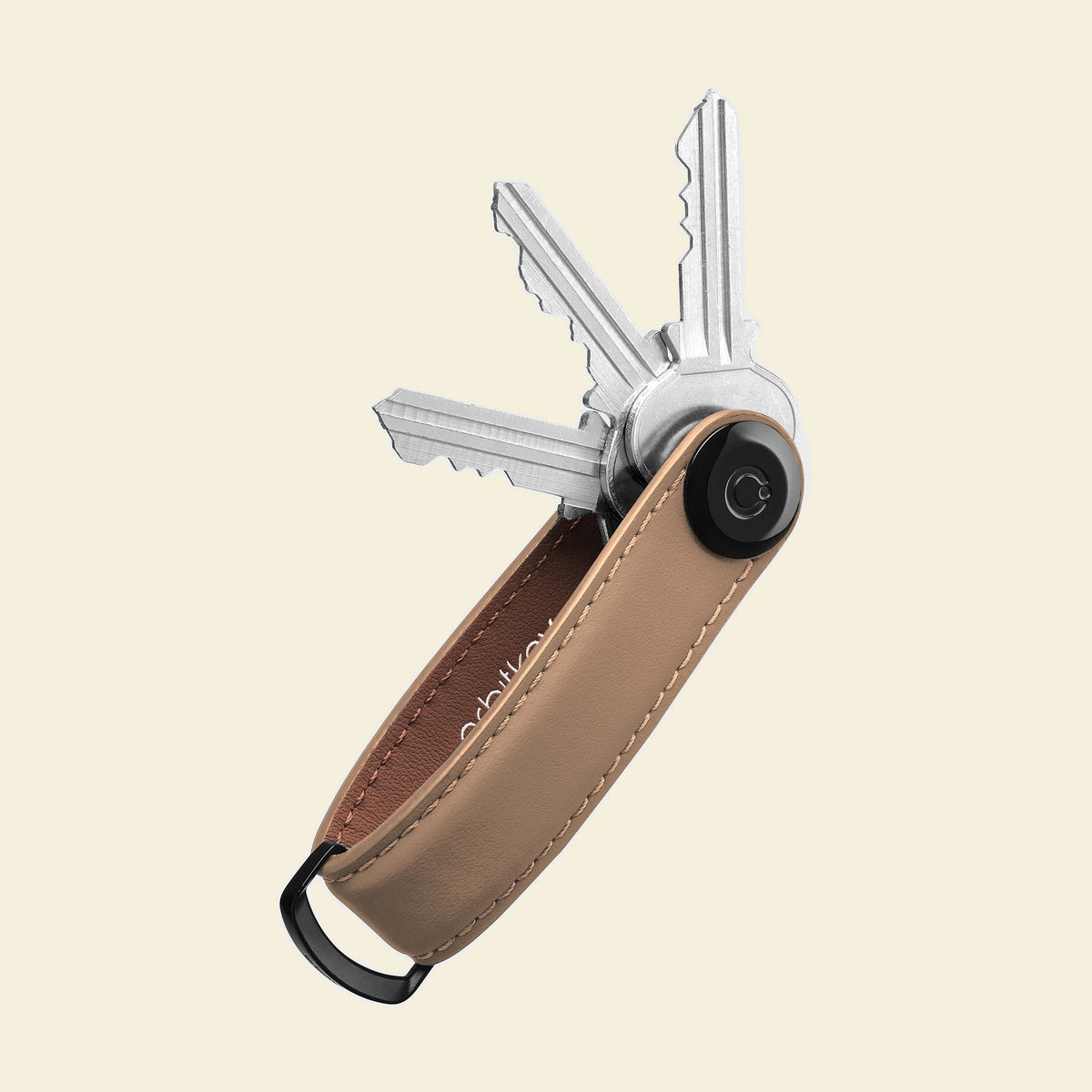 Orbitkey Sleutelorganizer Mat Leer - productfoto 5 van orbitkey.nl