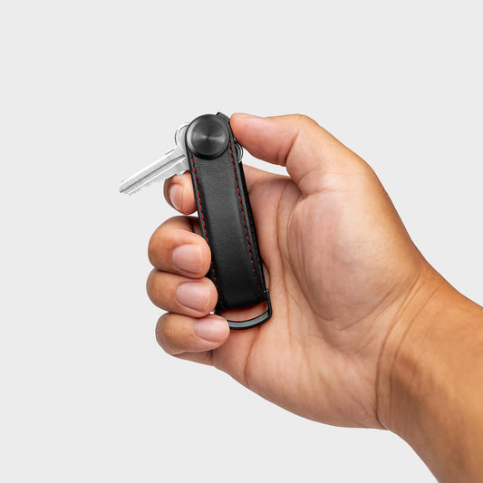 Orbitkey 2.0 Obsidian Black Red foto 2