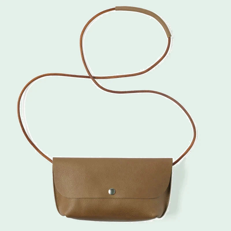 Lichtbruine Keecie Secret Garden leren tas