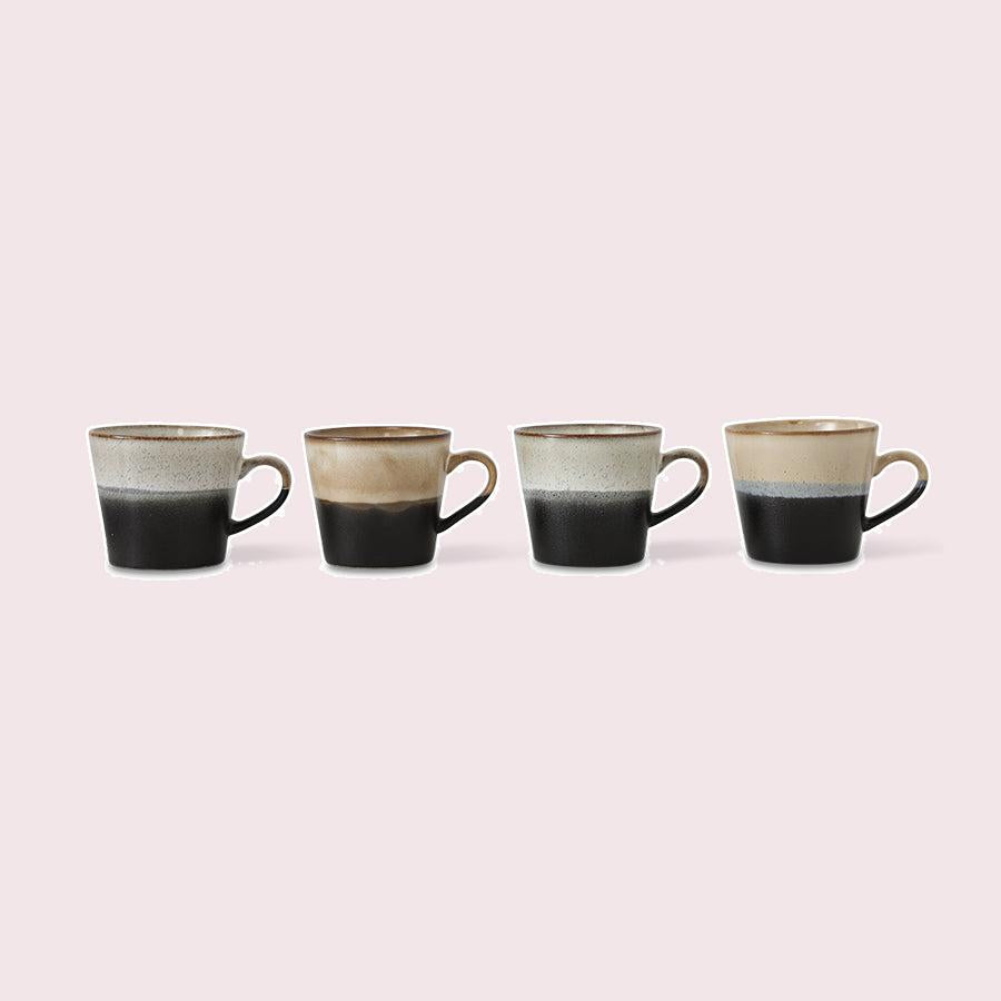 Cappuccinomok in 70s stijl · rock