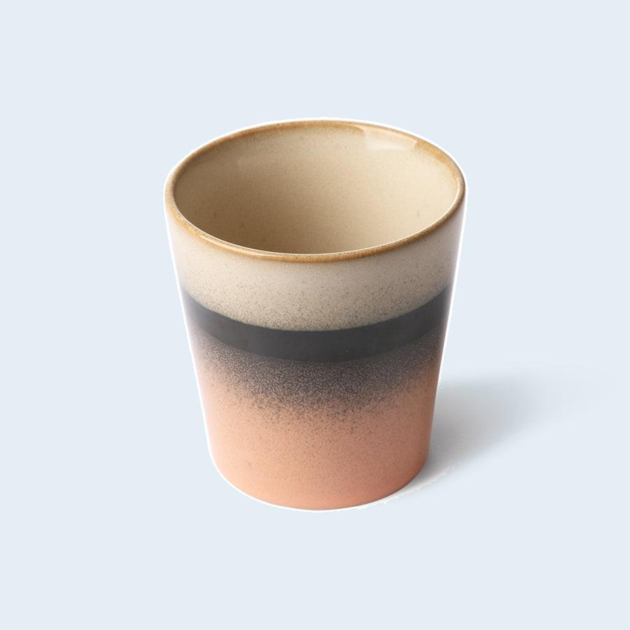 70s ceramics: coffee mug, Tornado
