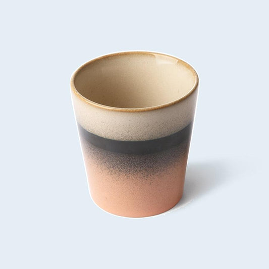 70s ceramics: coffee mug, Tornado