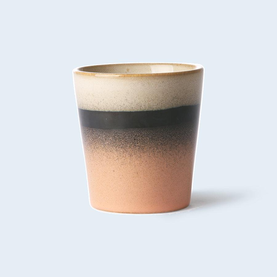 70s ceramics: coffee mug, Tornado