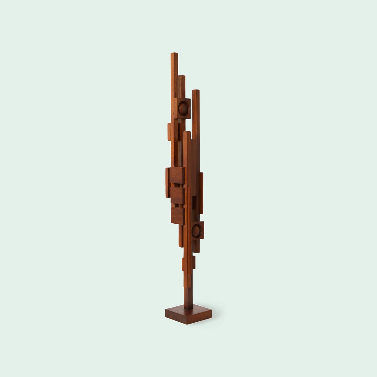 Skyline sculptuur espresso L