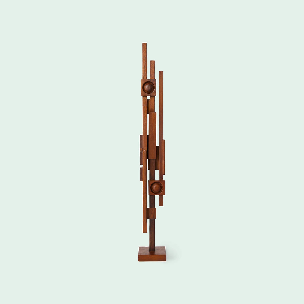 Skyline sculptuur espresso L