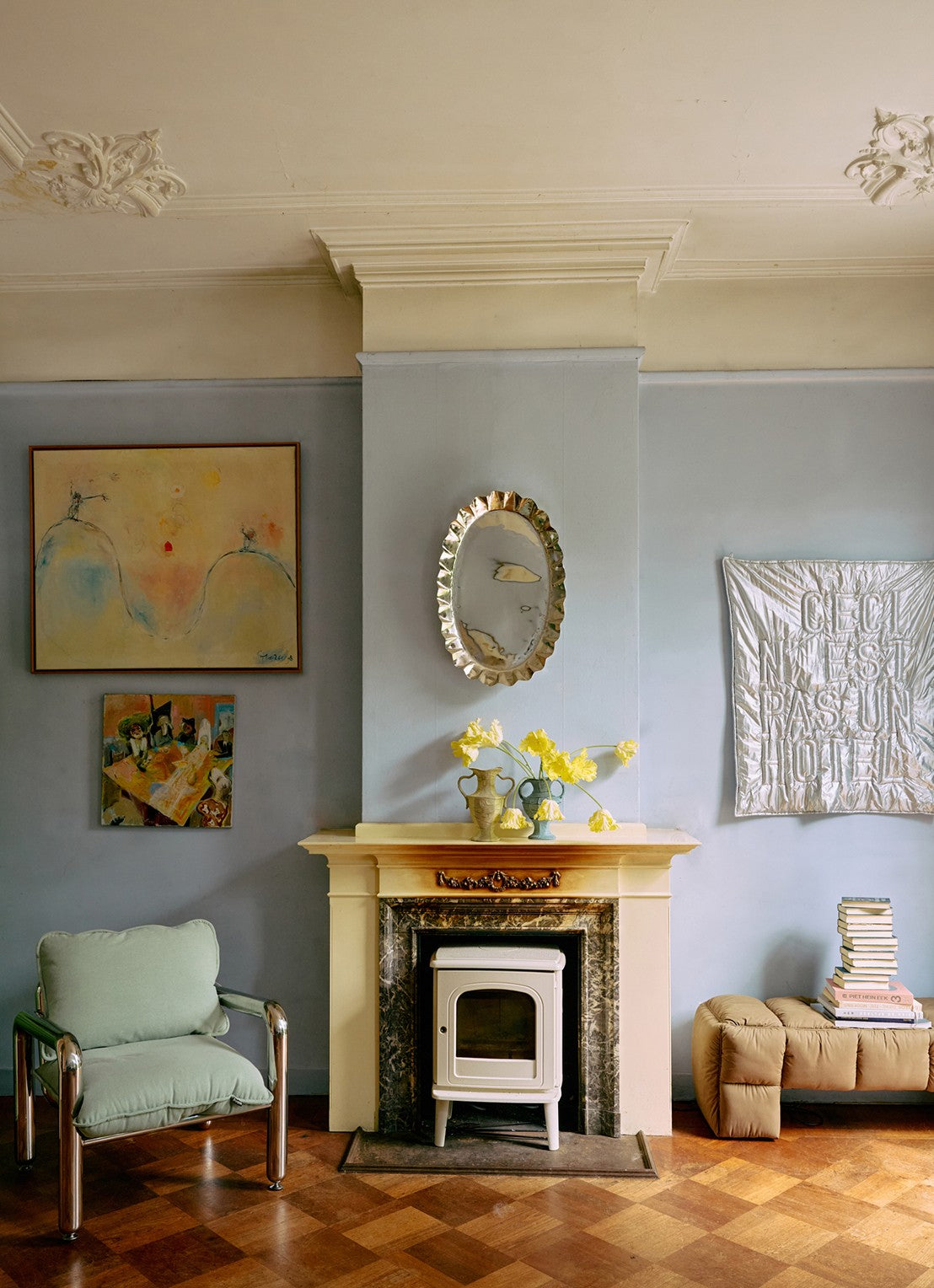 HKLiving New Classics grote schaal chroom