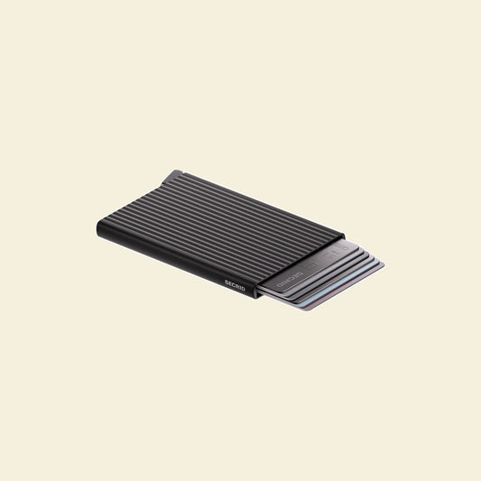 Premium Cardprotector Fluted Black +