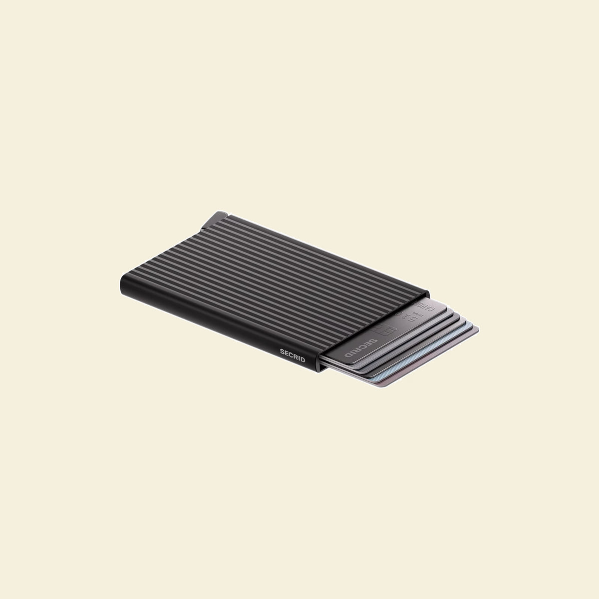 Premium Cardprotector Fluted Black +