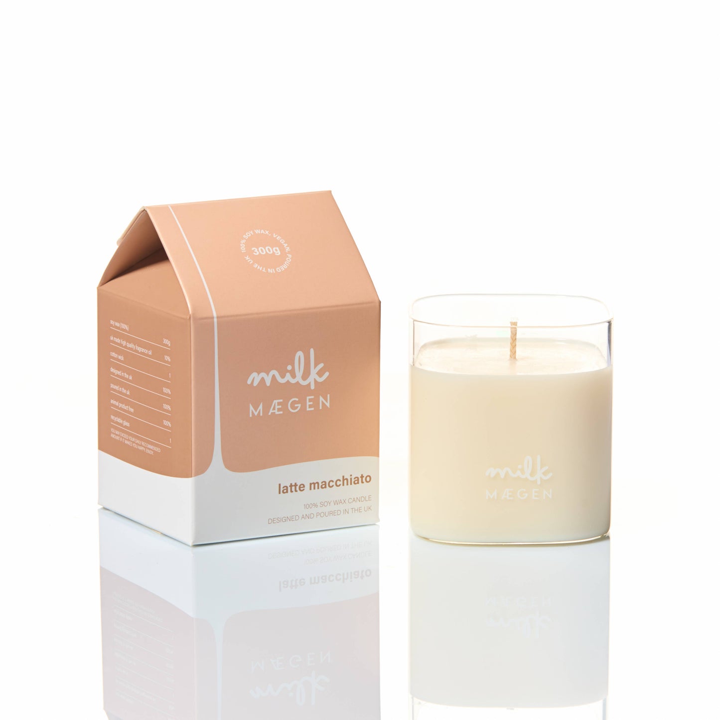Milk van Maegen - latte macchiato candle