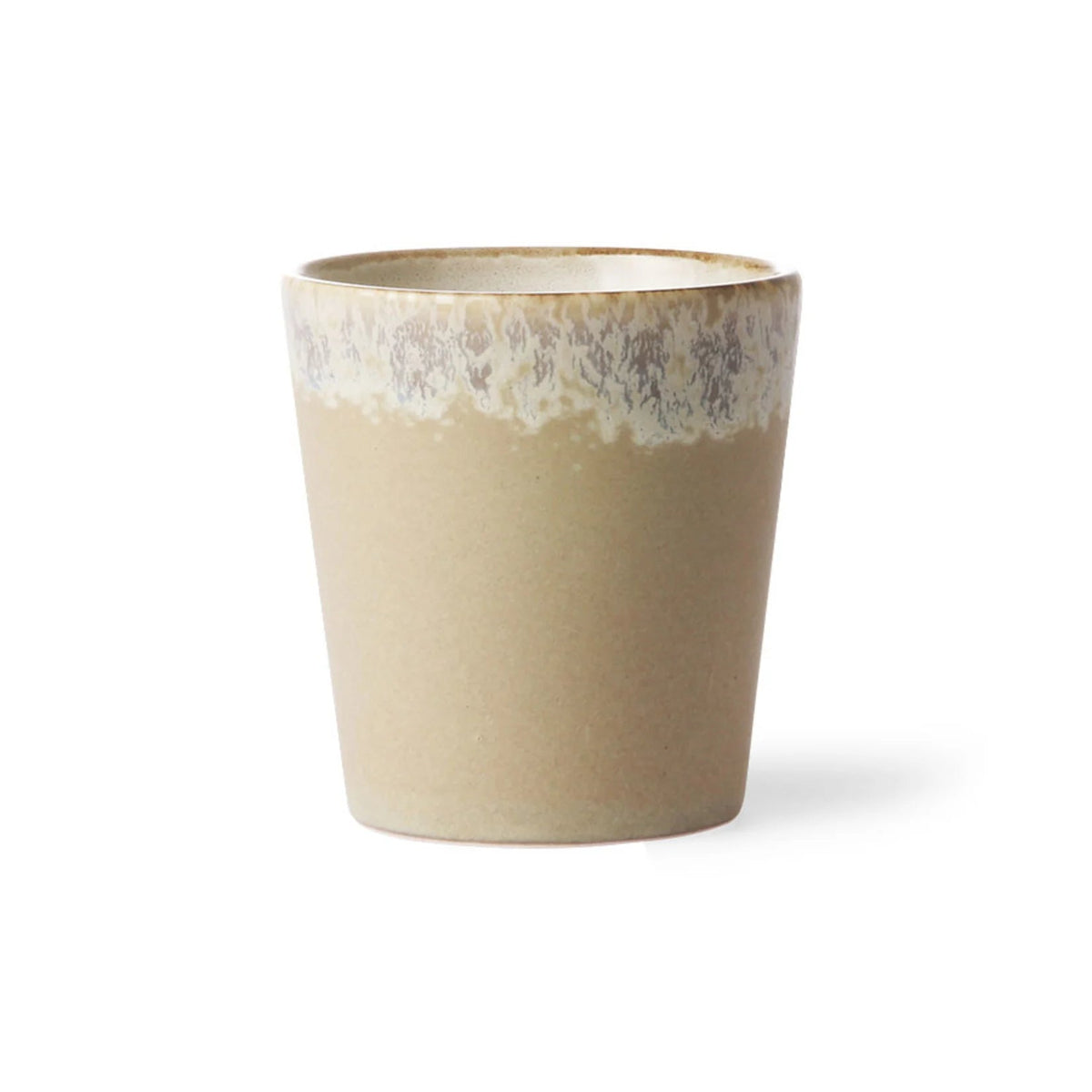 Céramiques des années 70 : tasse à café, écorce