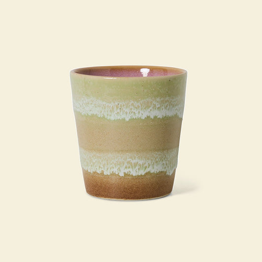 HKLiving 70s Ceramics koffiemok Umber