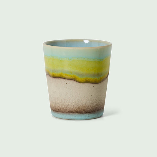 HKLiving 70s Ceramics koffiemok Glint 230 ml