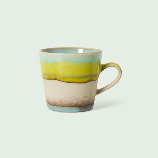 HKLiving 70s Ceramics americanomok Glint 270 ml