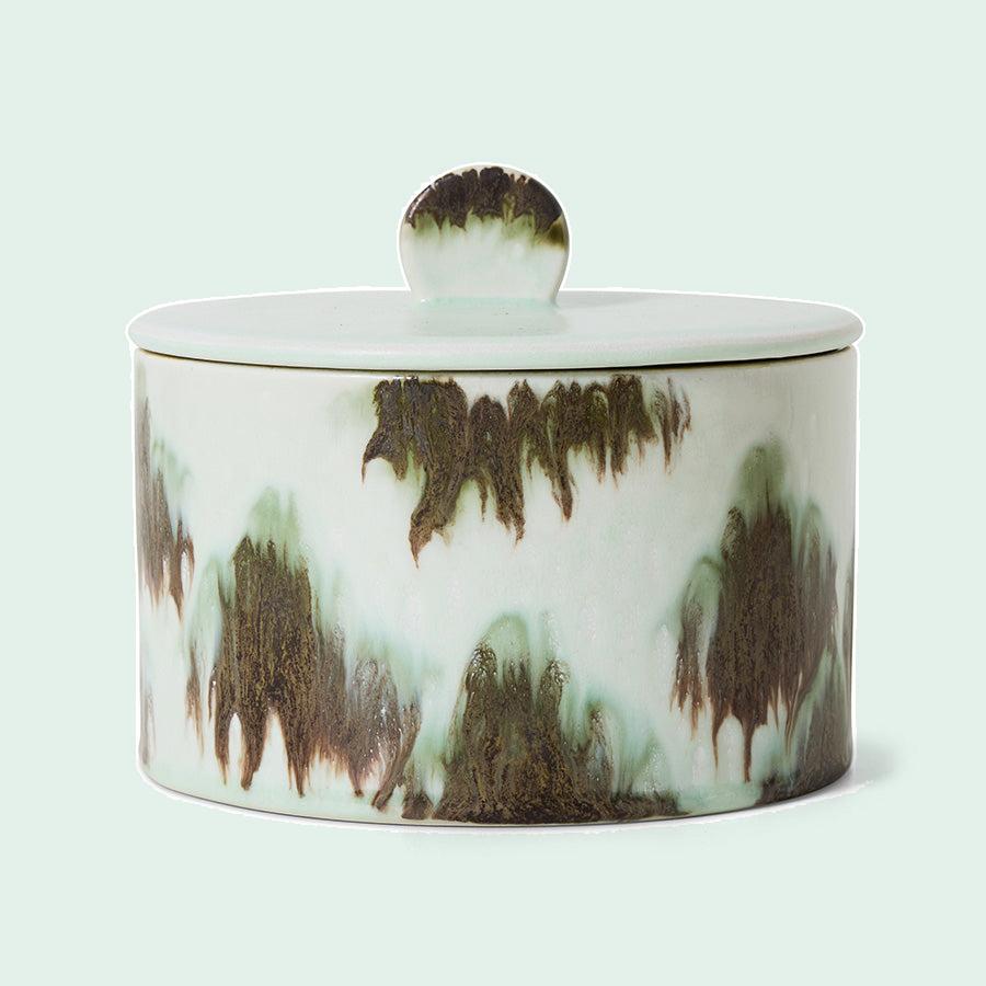 HKLIVING 70s Ceramics koekjespot Tide – productfoto