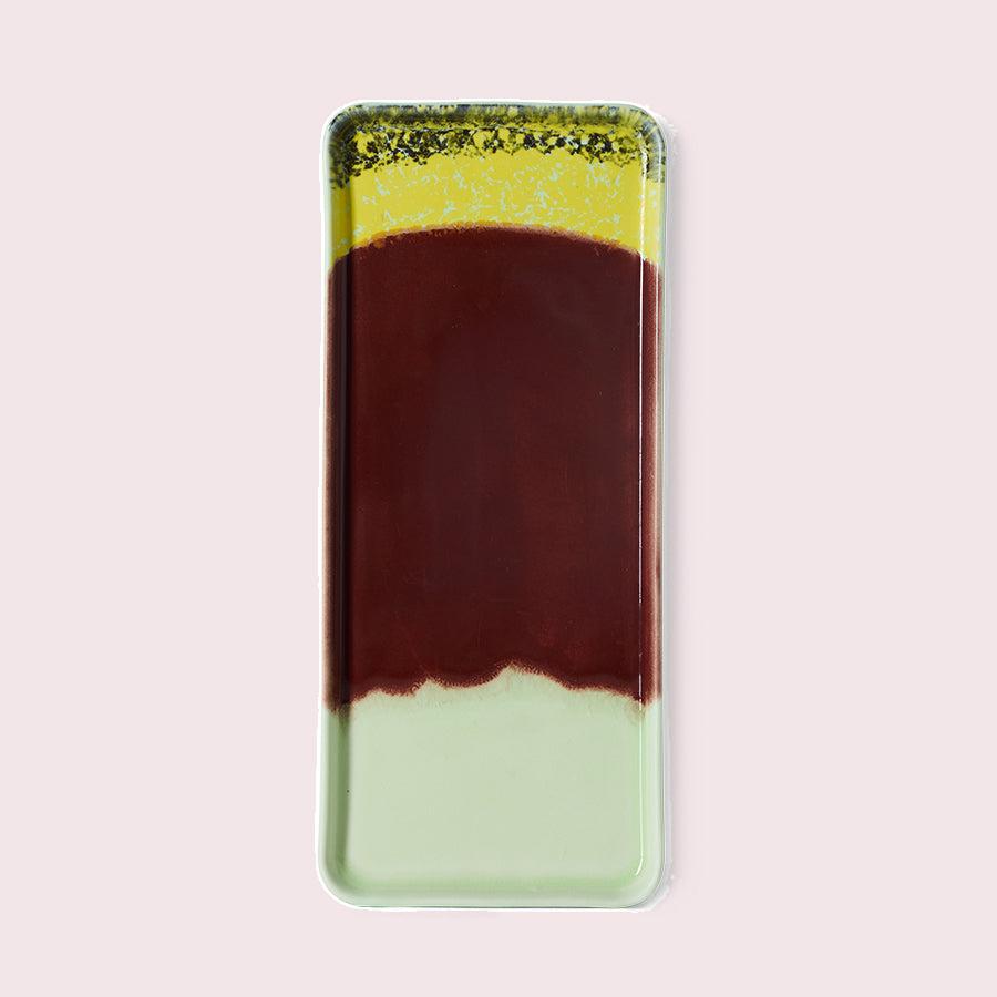 HKLIVING 70s Ceramics cakeschaal Cherry – productfoto