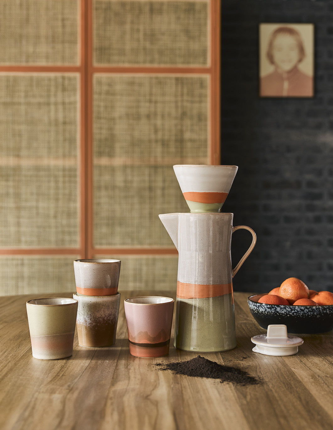 70s ceramics: coffee mug, Venus